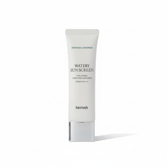 HEIMISH Moringa Ceramide Hyaluronic Hydrating Watery Sunscreen (1.69 Fl.Oz/ 50ml)