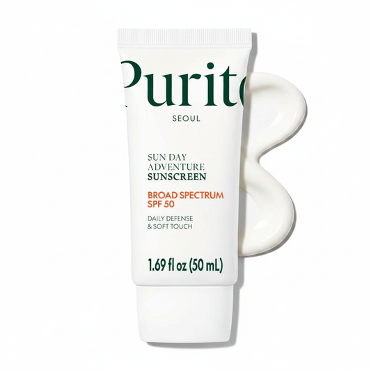 PURITO Korean Sunscreen SPF 50 (1.69 Fl.Oz/ 50ml)