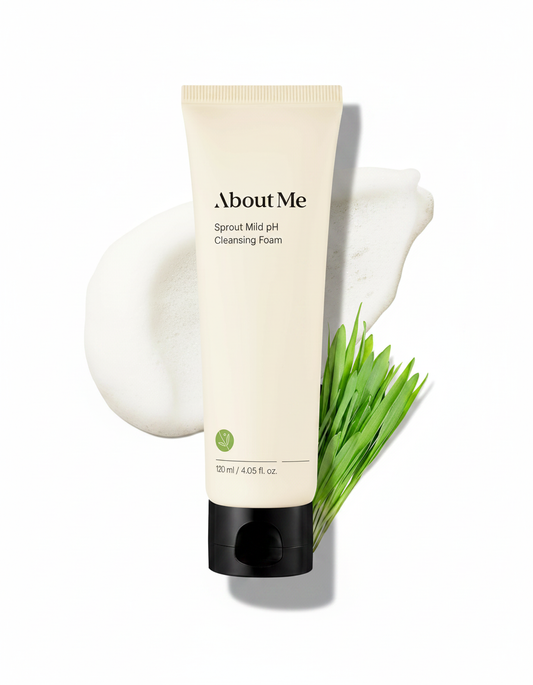 ABOUT ME Sprout Mild pH Cleansing Foam (4.05 Fl.Oz/120ml)