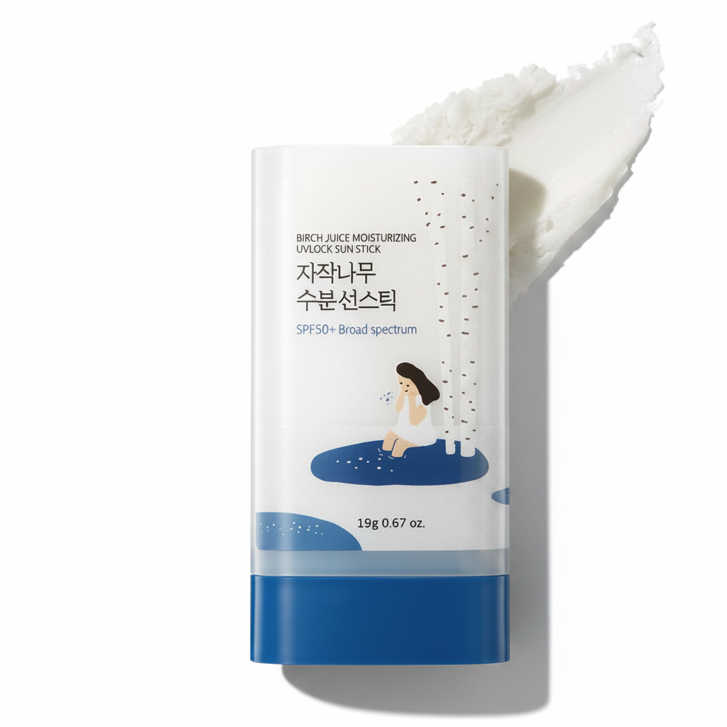 ROUND LAB Birch Juice Moisturizing Sun Stick SPF 50 (19g/ 0.67oz.)