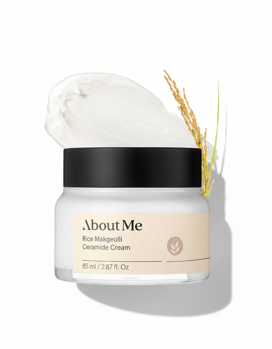 ABOUT ME Rice Wine (Makgeolli) Ceramide Cream (2.87 Fl.Oz/ 85ml)