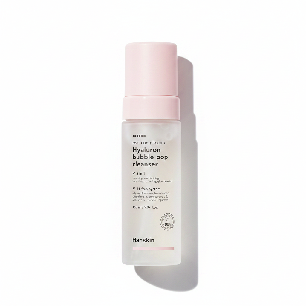 Hanskin Real Complexion Hyaluron Bubble Pop Cleanser (5.07 Fl.Oz /150ml)