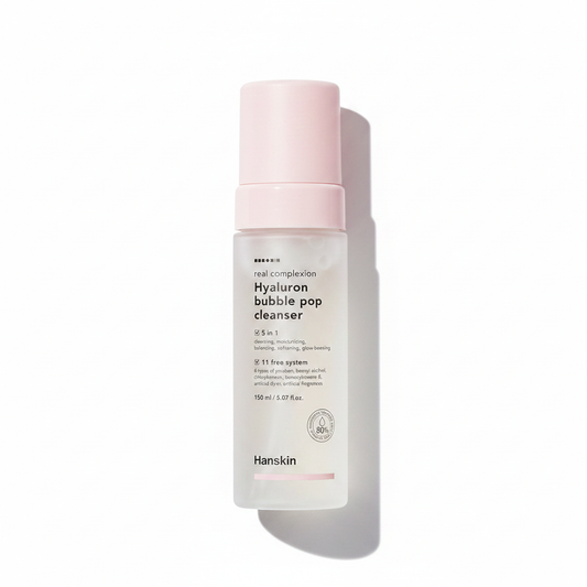 Hanskin Real Complexion Hyaluron Bubble Pop Cleanser (5.07 Fl.Oz /150ml)