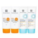 Derma House Whitening Sun Cream x2 + Tone-Up Sun Cream x2 Set SPF50+ PA+++
