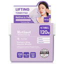 Dermal Retinol Toner Pad 120 Pads