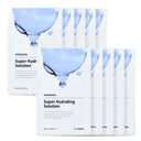 Hyaluronic Acid Sheet Mask Super Hydrating Solution Moisturizing Face Mask Pack (10 sheets)