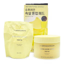 BRINGGREEN Super Lemon Glutathione Toner Pad Set (90 Pads + Refill 90 Pads)