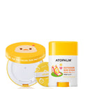 Atopalm Tok Tok Facial Sun Pact + Outdoor Play Sun Stick Set