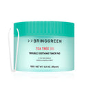BRINGGREEN Tea Tree Cica Trouble Soothing Toner Pad 90 Sheets