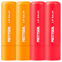 Prettyskin Natural Lip Balm Set (Peach 4.3g x2 + Honey 4.3g x2)