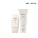 AROMATICA Rosemary Moisture Barrier Sunscreen + Cleansing Foam Set