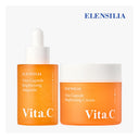 ELENSILIA Vita Capsule Brightening Cream 50ml + Ampoule 30ml Set