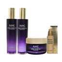 AHC Expert Prime Basic Skincare Set (Toner + Emulsion + Cream + Serum)