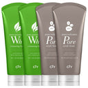 C2Y Pure Green Tea Cleansing Foam 120ml x2 + Volcanic Cleansing Foam 120ml x2 Set