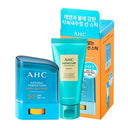 AHC Natural Perfection Fresh Sun Stick Set (Sun Stick 14g + Cleansing Foam 50ml)