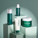 4SET Moonlit Cypress Silky Hinoki Skincare Set (Sunscreen + Serum + Foam Cleanser + Toner Pads)