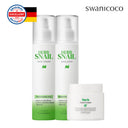 SWANICOCO Herb Snail Skin Care 3-Piece Set (Skin + Lotion + Cream)