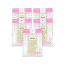 Easy& Individually Wrapped Paper Cotton Swabs 100 pcs x5