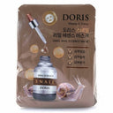 E-Coat Women's Mask Pack Snail Moisturizing Vitality Glow 10 sheets (W61FB01)