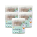 Easy& One-Touch Cotton Swabs 200 pcs x5