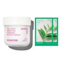 innisfree Collagen Green Tea Ceramide Bounce Cream Set (+ 2 Mask Sheets)