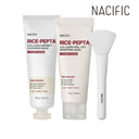 NACIFIC Rice Pepta Collagen Sherbet Cleansing Balm 80g + Peel Off Wrapping Mask 70g Set