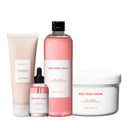 Graymelin Pore Tightening All-in-One Set (Red Food Toner + Serum + Cream + Asta Foam Cleanser 150ml)