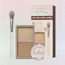 Contour Powder Planning Set (Shading + Brightener + Brush)