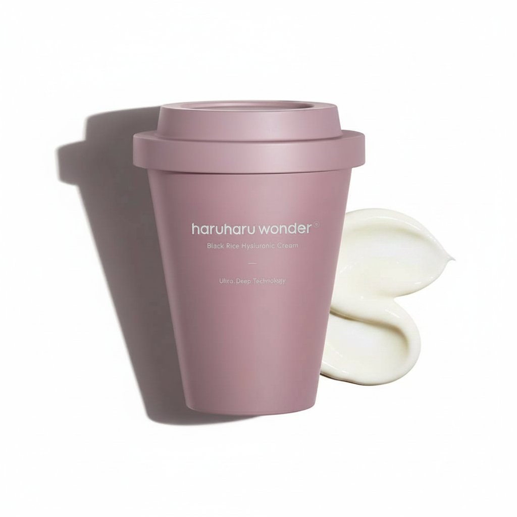 haruharu wonder Black Rice Hyaluronic Cream (3.0 Fl.Oz / 90ml)