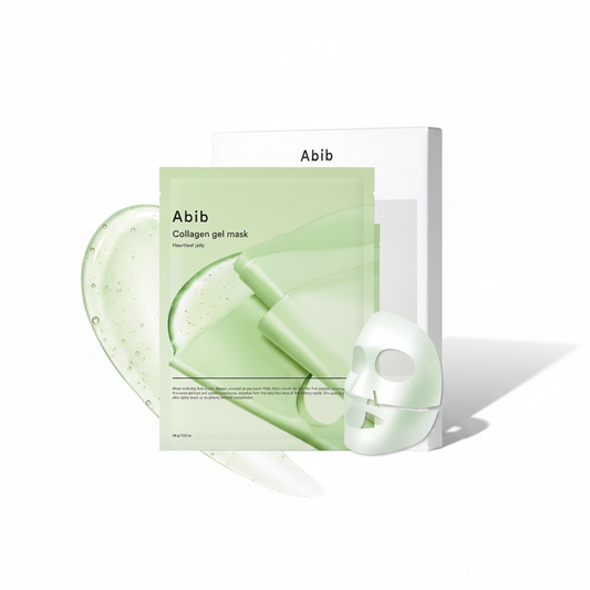 Abib Collagen Gel Mask Heartleaf Jelly 4 Sheets