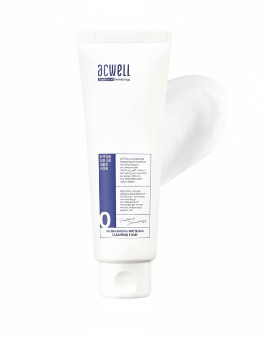 ACWELL pH Balancing Soothing Exfoliating Cleansing Foam 5.1 Fl.Oz