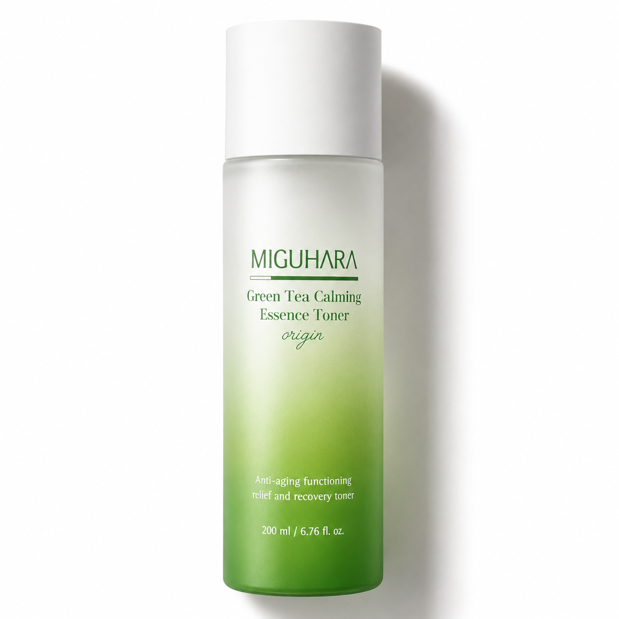 Tónico Esencia Calmante de Té Verde MIGUHARA Origin (6.76 Fl.Oz /200ml)