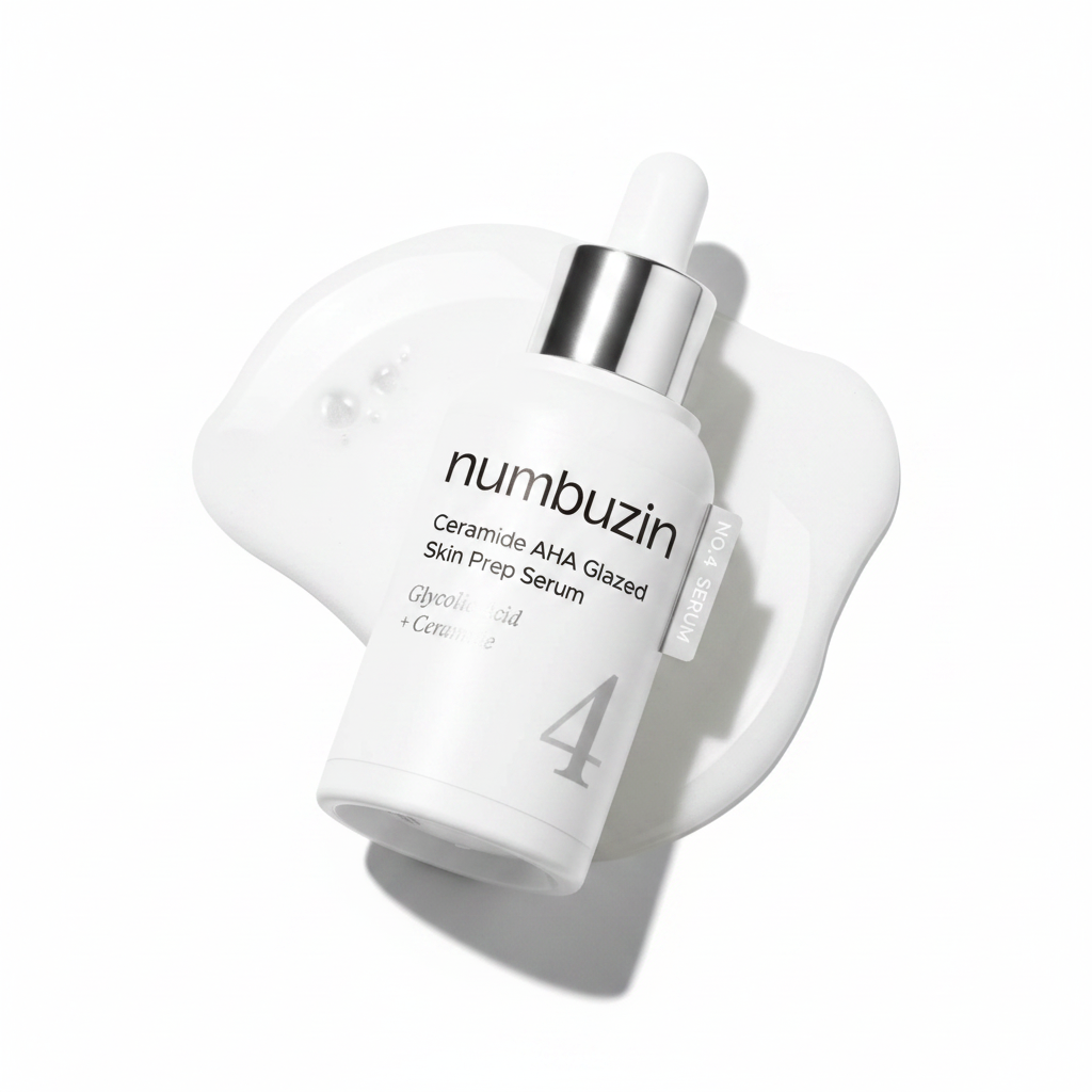 numbuzin No.4 Serum | Ceramide AHA Glazed Skin Prep Serum
