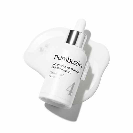 numbuzin No.4 Serum | Ceramide AHA Glazed Skin Prep Serum