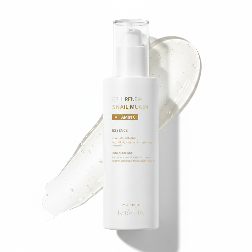 MISSHA Cell Renew Snail Mucin Vitamin C Essence Serum