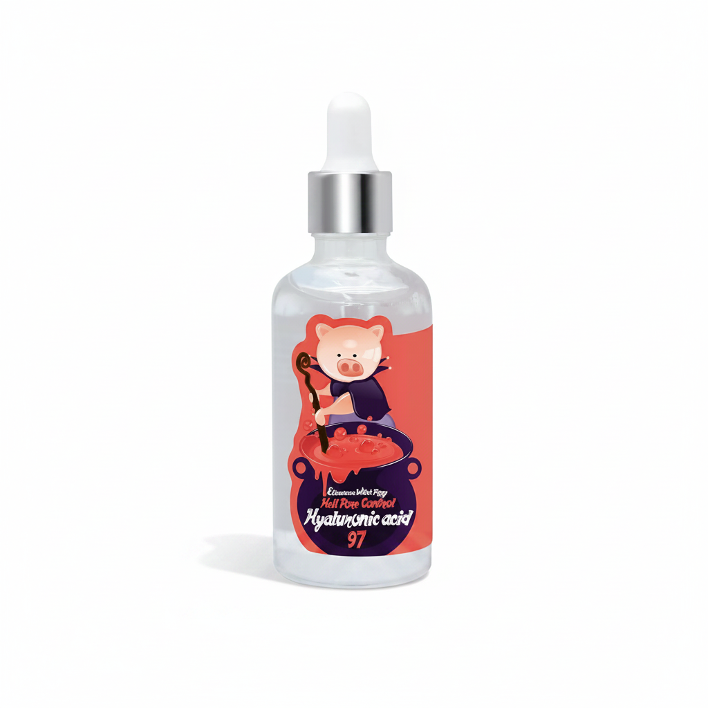 Elizavecca Witch Piggy Hell Pore Control Serum formulated with 97% Hyaluronic Acid