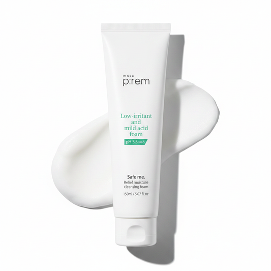 make p:rem Safe Me. Relief Moisture Cleansing Foam (5.07 Fl.Oz /150ml)