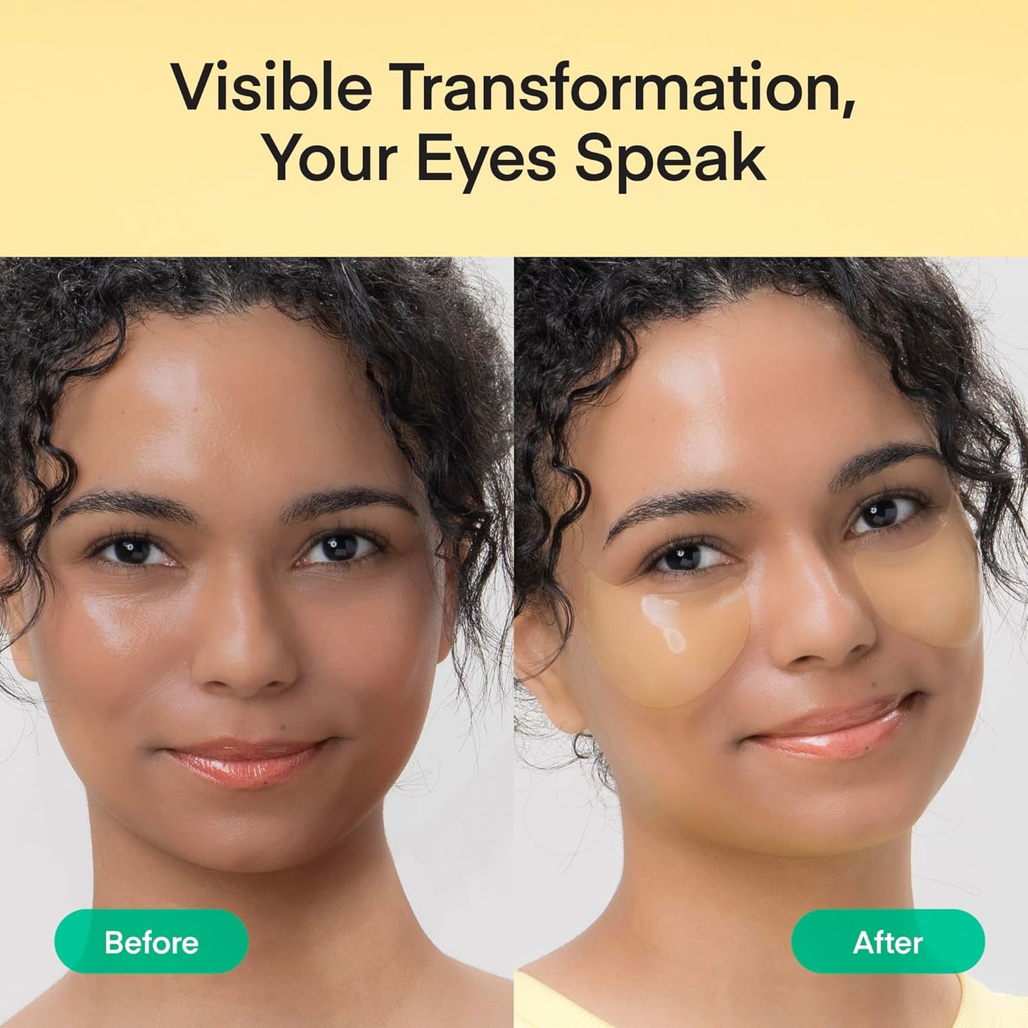 Terez & Honor Eyelash Serum and Vitamin C Niacinamide Under Eye Patches Korean Skincare