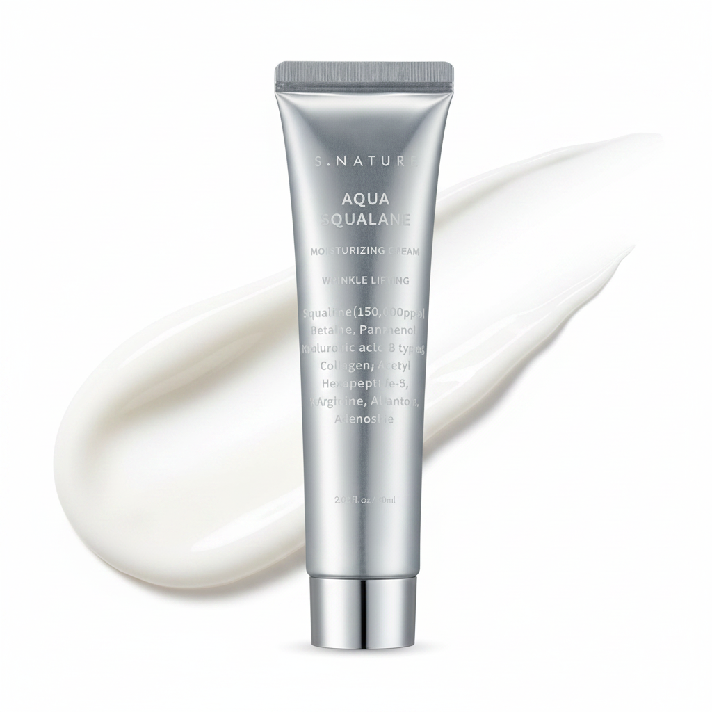 S. Nature AQUA SQUALANE MOISTURIZING CREAM (2.02 Fl.Oz/ 60ml)