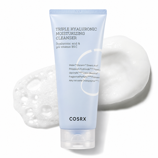 COSRX Hydrium Triple Hyaluronic Moisturizing Cleanser 5.07 fl.oz / 150ml