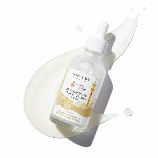 Mary&May SEOUL EDITION Rice Niacin 10% Triple Vitamin Serum(2.7 fl.oz.)