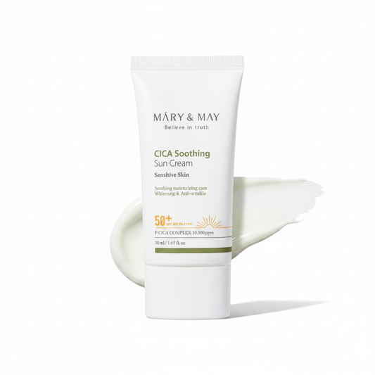 Mary&May CICA Soothing Sun Cream SPF50+ PA++++ (1.69 Fl.Oz/ 50ml)