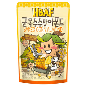 [Official Gilim HBAF] Korean Seasoned Laver Almonds Nut Snack 190g