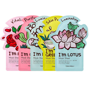 TONYMOLY I'm Real Radiance Sheet Mask(Bundle)