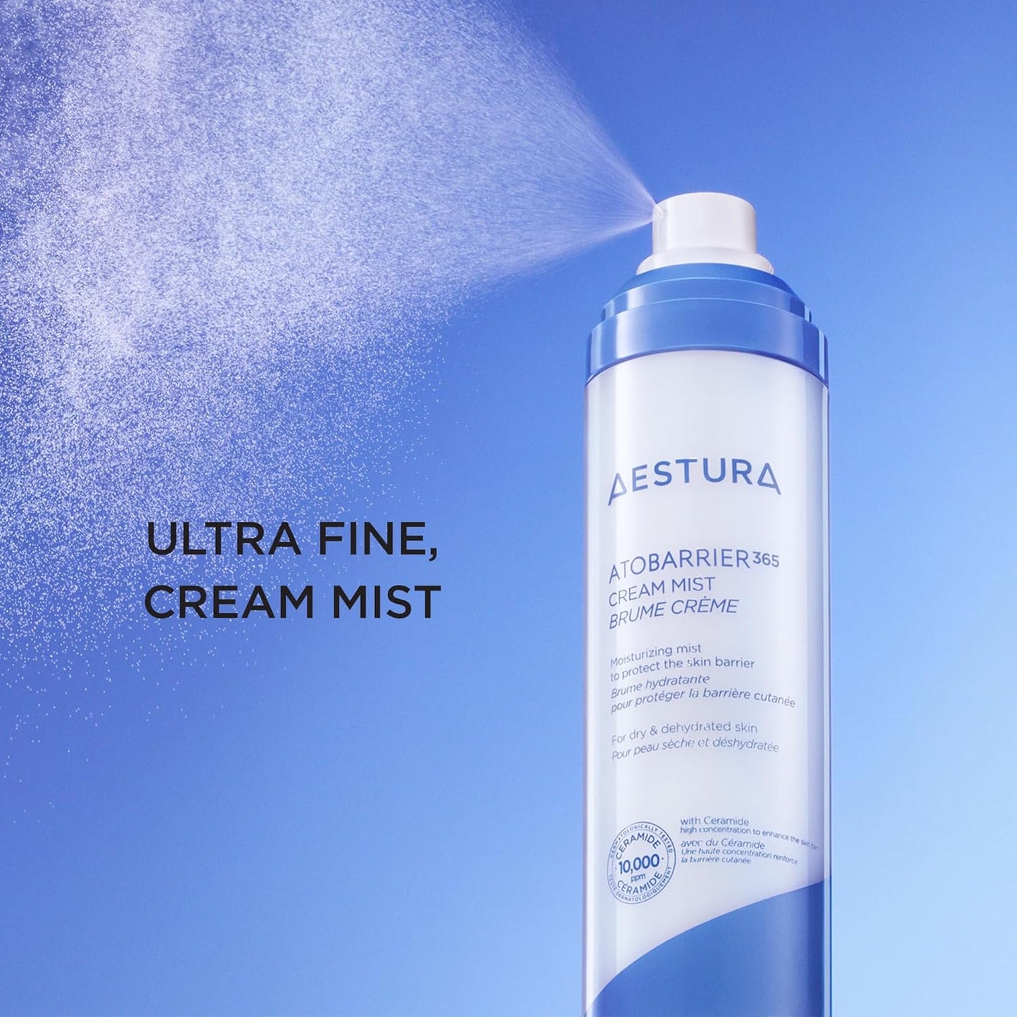 AESTURA ATOBARRIER365 CERAMIDE Cream Mist with 10,000ppm Ceramides (4.06 Fl.Oz/120ml)