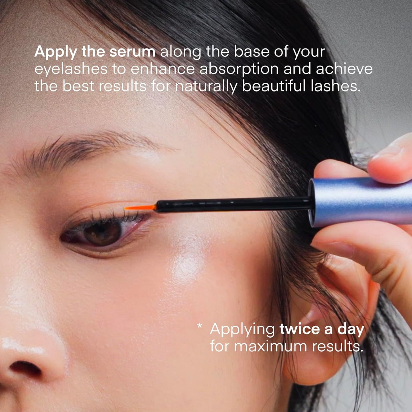 Terez & Honor Eyelash Serum and Peptide Collagen Under Eye Patches Korean Skincare