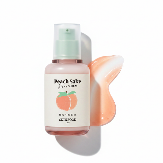 SKINFOOD Peach Sake Pore Serum (1.85 Fl.Oz/ 55ml)
