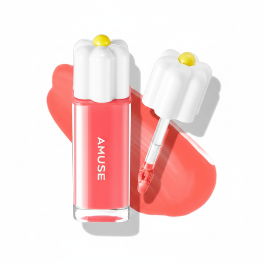 Amuse SEOUL Daisy Flower Dew Tint 01 LA VIE EN CORAL (0.14 oz.)