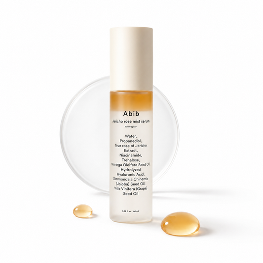 Abib Jericho Rose Mist Serum, Glow Spray (3.38 Fl.Oz/ 100ml)
