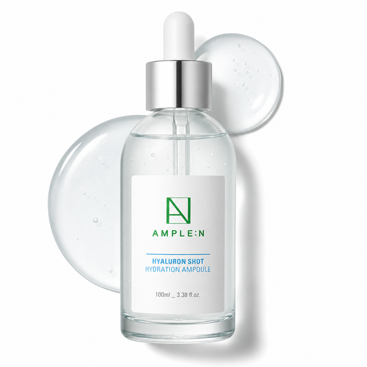 AMPLE:N Hyaluron Shot Hydration Serum (3.38 Fl.Oz/ 100ml)